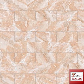 Textures   -   ARCHITECTURE   -   TILES INTERIOR   -   Marble tiles   -   Pink  - Marble floor breccia onyxed PBR texture seamless 21753