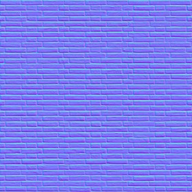 Textures   -   ARCHITECTURE   -   BRICKS   -   Facing Bricks   -   Rustic  - Rustic bricks texture seamless 00247 - Normal