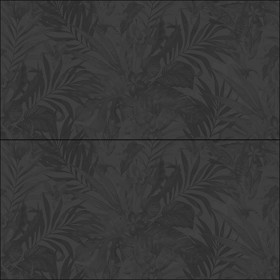 Textures   -   ARCHITECTURE   -   TILES INTERIOR   -   Ornate tiles   -   Floral tiles  - caribbean pattern tile pbr texture seamless 22204 - Displacement