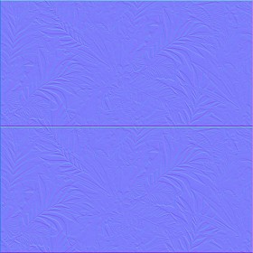 Textures   -   ARCHITECTURE   -   TILES INTERIOR   -   Ornate tiles   -   Floral tiles  - caribbean pattern tile pbr texture seamless 22204 - Normal