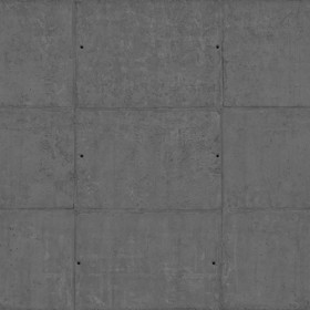 Textures   -   ARCHITECTURE   -   CONCRETE   -   Plates   -   Dirty  - Concrete dirt plates wall texture seamless 01791 - Displacement