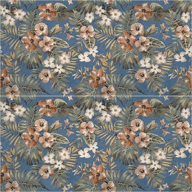 Textures   -   ARCHITECTURE   -   TILES INTERIOR   -   Ornate tiles   -   Floral tiles  - floral pattern tile pbr texture seamless 22205 (seamless)