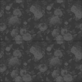 Textures   -   ARCHITECTURE   -   TILES INTERIOR   -   Ornate tiles   -   Floral tiles  - floral pattern tile pbr texture seamless 22206 - Displacement