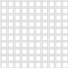Textures   -   MATERIALS   -   METALS   -   Perforated  - Chrome wire mesh perforate metal texture seamless 10549 - Ambient occlusion
