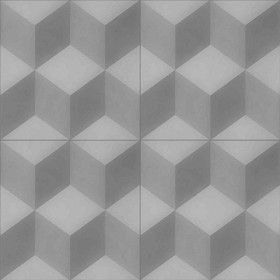 Textures   -   ARCHITECTURE   -   TILES INTERIOR   -   Cement - Encaustic   -   Cement  - Illusion cement concrete tile texture seamless 13392 - Displacement
