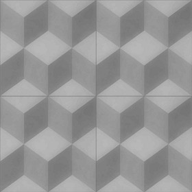 Textures   -   ARCHITECTURE   -   TILES INTERIOR   -   Cement - Encaustic   -   Cement  - Illusion cement concrete tile texture seamless 13393 - Displacement