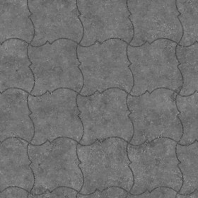 Textures   -   ARCHITECTURE   -   PAVING OUTDOOR   -   Pavers stone   -   Blocks mixed  - Pavers stone mixed size texture seamless 06165 - Displacement
