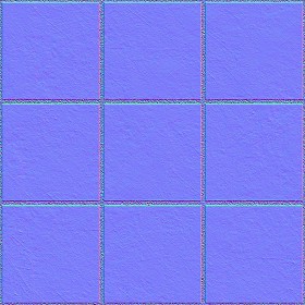 Textures   -   ARCHITECTURE   -   PAVING OUTDOOR   -   Concrete   -   Blocks regular  - Paving outdoor concrete regular block texture seamless 05704 - Normal