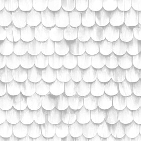 Textures   -   ARCHITECTURE   -   ROOFINGS   -   Shingles wood  - Wood shingle roof texture seamless 03857 - Ambient occlusion