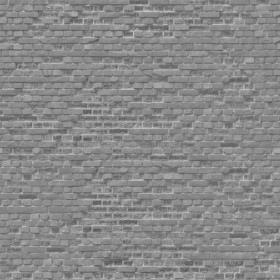 Textures   -   ARCHITECTURE   -   BRICKS   -   Damaged bricks  - Damaged bricks texture seamless 00109 - Displacement
