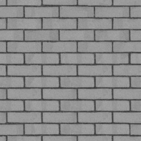 Textures   -   ARCHITECTURE   -   BRICKS   -   Facing Bricks   -   Smooth  - Facing smooth bricks texture seamless 00257 - Displacement