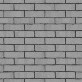 Textures   -   ARCHITECTURE   -   BRICKS   -   Facing Bricks   -   Smooth  - Facing smooth bricks texture seamless 00257 - Displacement