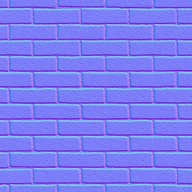 Textures   -   ARCHITECTURE   -   BRICKS   -   Facing Bricks   -   Smooth  - Facing smooth bricks texture seamless 00257 - Normal