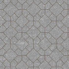 Textures   -   ARCHITECTURE   -   PAVING OUTDOOR   -   Concrete   -  Blocks mixed - Paving concrete mixed size texture seamless 05569