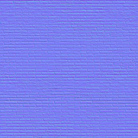 Textures   -   ARCHITECTURE   -   BRICKS   -   Facing Bricks   -   Rustic  - Rustic bricks texture seamless 00181 - Normal