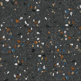 Textures   -   ARCHITECTURE   -   TILES INTERIOR   -  Terrazzo - terrazzo floor tile PBR texture seamless 21489