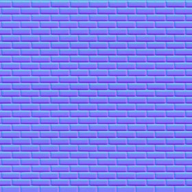 Textures   -   ARCHITECTURE   -   BRICKS   -   Facing Bricks   -   Smooth  - Facing smooth bricks texture seamless 00329 - Normal