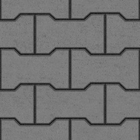 Textures   -   ARCHITECTURE   -   PAVING OUTDOOR   -   Concrete   -   Blocks regular  - Paving outdoor concrete regular block texture seamless 05705 - Displacement