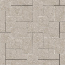 Textures   -   ARCHITECTURE   -   TILES INTERIOR   -  Stone tiles - Leccese flooring stone Pbr texture seamless 22248