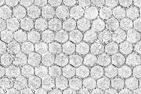 Textures   -   ARCHITECTURE   -   PAVING OUTDOOR   -   Concrete   -   Blocks damaged  - Concrete paving outdoor damaged texture seamless 20475 - Bump