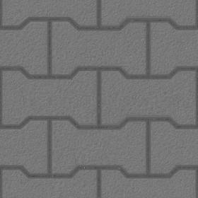 Textures   -   ARCHITECTURE   -   PAVING OUTDOOR   -   Concrete   -   Blocks regular  - Paving outdoor concrete regular block texture seamless 05707 - Displacement