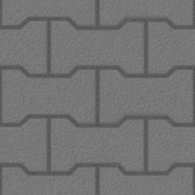 Textures   -   ARCHITECTURE   -   PAVING OUTDOOR   -   Concrete   -   Blocks regular  - Paving outdoor concrete regular block texture seamless 05707 - Displacement