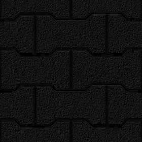 Textures   -   ARCHITECTURE   -   PAVING OUTDOOR   -   Concrete   -   Blocks regular  - Paving outdoor concrete regular block texture seamless 05707 - Specular