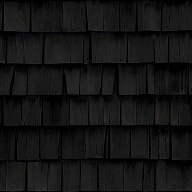 Textures   -   ARCHITECTURE   -   ROOFINGS   -   Shingles wood  - Wood shingle roof texture seamless 03860 - Specular