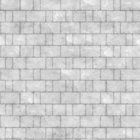 Textures   -   ARCHITECTURE   -   STONES WALLS   -   Stone blocks  - Wall stone with regular blocks texture seamless 08375 - Displacement