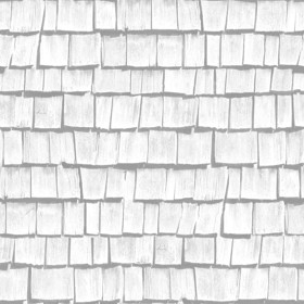 Textures   -   ARCHITECTURE   -   ROOFINGS   -   Shingles wood  - Wood shingle roof texture seamless 03862 - Ambient occlusion