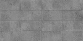 Textures   -   ARCHITECTURE   -   CONCRETE   -   Plates   -   Clean  - Concrete clean plates wall texture seamless 01706 - Displacement