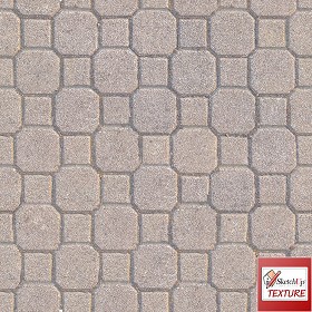 Textures   -   ARCHITECTURE   -   PAVING OUTDOOR   -   Concrete   -   Blocks mixed  - concrete paving PBR texture seamless 21819 (seamless)