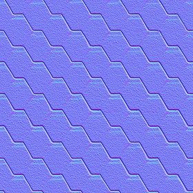 Textures   -   ARCHITECTURE   -   ROOFINGS   -   Asphalt roofs  - Asphalt shingle roofing texture seamless 03334 - Normal
