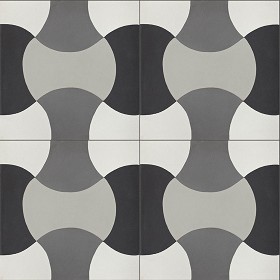 Textures   -   ARCHITECTURE   -   TILES INTERIOR   -   Cement - Encaustic   -  Cement - Cement concrete tile texture seamless 16823