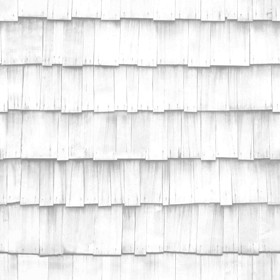 Textures   -   ARCHITECTURE   -   ROOFINGS   -   Shingles wood  - Wood shingle roof texture seamless 03864 - Ambient occlusion