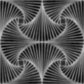 Textures   -   ARCHITECTURE   -   WOOD   -   Wood panels  - Wooden 3d panel hand fan effect texture seamless 20877 - Displacement