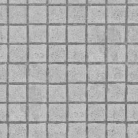 Textures   -   ARCHITECTURE   -   PAVING OUTDOOR   -   Parks Paving  - Dirty concrete park paving texture seamless 19259 - Displacement