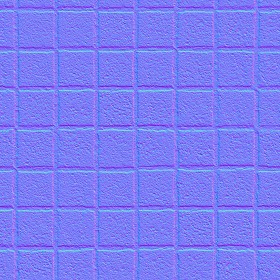 Textures   -   ARCHITECTURE   -   PAVING OUTDOOR   -   Parks Paving  - Dirty concrete park paving texture seamless 19259 - Normal