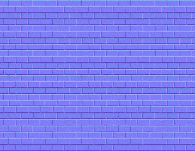 Textures   -   ARCHITECTURE   -   BRICKS   -   Facing Bricks   -   Smooth  - Facing smooth bricks texture seamless 00330 - Normal