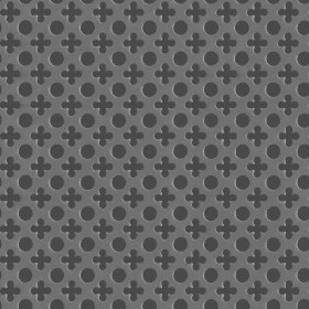 Textures   -   MATERIALS   -   METALS   -   Perforated  - Light blue perforated metal texture seamless 10557 - Displacement