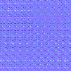 Textures   -   MATERIALS   -   METALS   -   Perforated  - Light blue perforated metal texture seamless 10557 - Normal