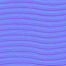 Textures   -   ARCHITECTURE   -   ROOFINGS   -   Shingles wood  - Wood shingle roof texture seamless 03865 - Normal