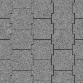 Textures   -   ARCHITECTURE   -   PAVING OUTDOOR   -   Pavers stone   -   Blocks mixed  - Pavers stone mixed size texture seamless 06173 - Displacement