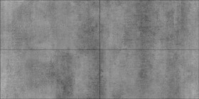 Textures   -   ARCHITECTURE   -   CONCRETE   -   Plates   -   Dirty  - Concrete dirt plates wall texture seamless 01803 - Displacement