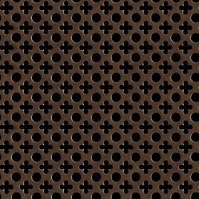 Textures   -   MATERIALS   -   METALS   -   Perforated  - Orange perforated metal texture seamless 10559 - Specular