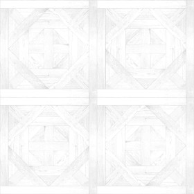 Textures   -   ARCHITECTURE   -   WOOD FLOORS   -   Geometric pattern  - Parquet geometric pattern texture seamless 04809 - Ambient occlusion