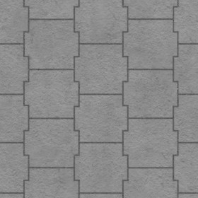 Textures   -   ARCHITECTURE   -   PAVING OUTDOOR   -   Pavers stone   -   Blocks mixed  - Pavers stone mixed size texture seamless 06175 - Displacement