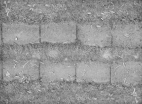 Textures   -   ARCHITECTURE   -   PAVING OUTDOOR   -   Parks Paving  - Stone park paving texture seamless 19356 - Displacement