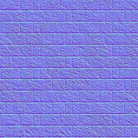 Textures   -   ARCHITECTURE   -   STONES WALLS   -   Stone blocks  - Wall stone with regular blocks texture seamless 08380 - Normal