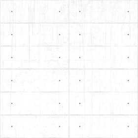 Textures   -   ARCHITECTURE   -   CONCRETE   -   Plates   -   Dirty  - Concrete dirt plates wall texture seamless 01757 - Ambient occlusion